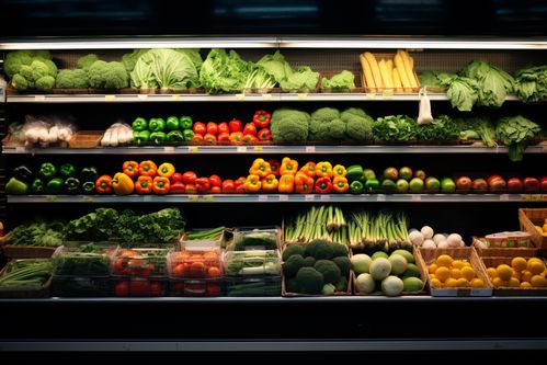 農(nóng)產(chǎn)品新鮮蔬菜貨架攝影圖指南